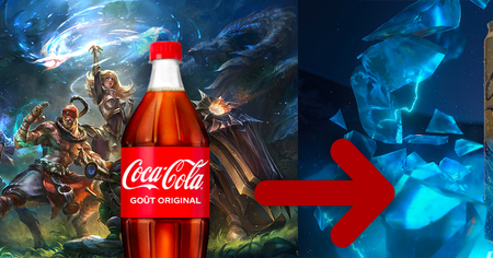 Coca-Cola commercialise cette boisson pour les joueurs de League of Legends