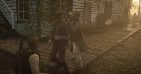 Red Dead Redemption II : sans prévenir et pour la première fois, un PNJ devient subitement un meurtrier