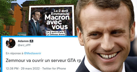 Emmanuel Macron ouvre un serveur sur Minecraft, les internautes lui tombent dessus (25 tweets)