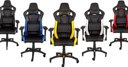 Profitez d'un maximum de confort avec ce fauteuil gaming Corsair T1 Race, modèle 2020