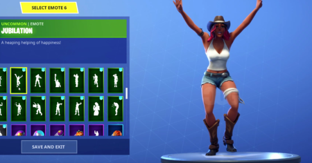 Fortnite : la physique des seins du skin Calamity est 