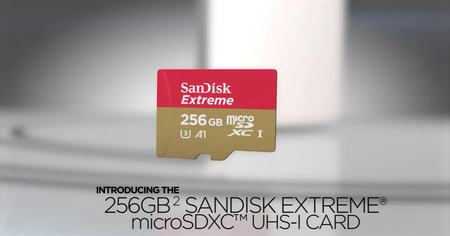 La carte mémoire microSDXC SanDisk Extreme 256 Go à moitié prix