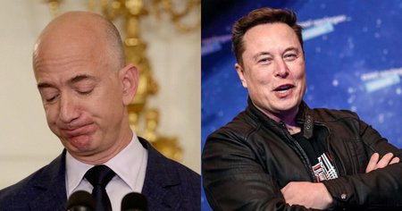 Elon Musk se moque de Jeff Bezos qui perd son procès contre la NASA