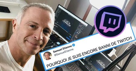 Twitch : Samuel Etienne se fait bannir de la plateforme et dénonce la modération puritaine