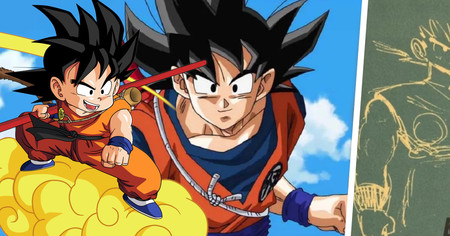 Dragon Ball Z : ce vieux croquis de Toriyama dévoile Goku avec cette arme très originale