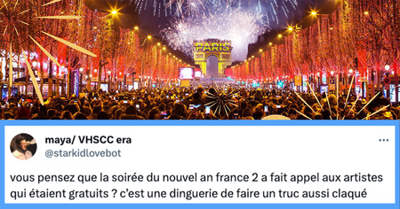 Nouvel An 2024 : cette émission de France 2 se fait lyncher sur X