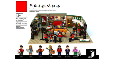 Friends : ce set LEGO imaginé par un fan français bientôt dans les rayons