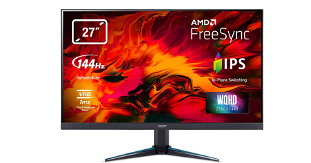 Joli prix pour cet écran gaming 27 pouces Acer Nitro QHD 144 Hz et 1 ms