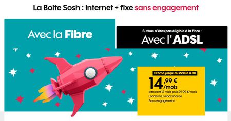 Cet abonnement Fibre à moins de 15 euros par mois pour surfer à la vitesse de la lumière