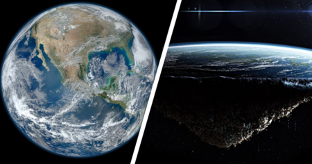 Cette étude démontre que la Terre pourrait à l'origine avoir été plate