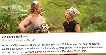 Astérix et Obélix L'Empire du Milieu : la presse française est catégorique, le dernier film de Guillaume Canet est une purge