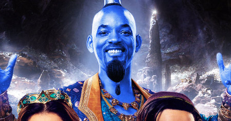 Aladdin : bonne nouvelle, le génie sera bien bleu !