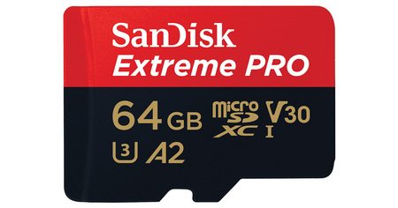 Une super offre pour la carte microSD 64 Go Sandisk Extreme Pro