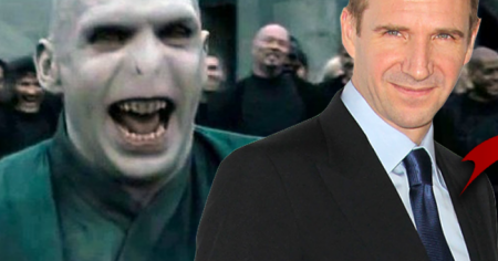 Harry Potter : Ralph Fiennes portait cet accessoire féminin sous son costume de Voldemort