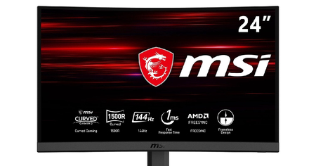 Moins de 180 euros pour cet écran gaming incurvé MSI Optix 1 ms, 144 Hz et Freesync