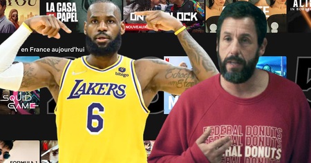 Netflix : après Uncut Gems, ce nouveau film d'Adam Sandler produit par LeBron James cartonne