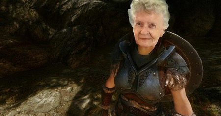 Victime de problèmes de santé, la mamie Skyrim prend une décision radicale