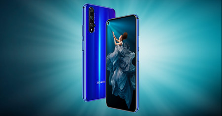 Grosse réduction sur le smartphone Honor 20 avec son étui de protection et une paire d'écouteurs