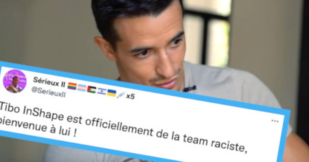 Tibo InShape : le YouTubeur accusé de racisme pour s'être affiché avec un drapeau français