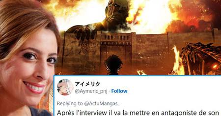 L'Attaque des Titans : l'interview de Hajime Isayama par Léa Salamé ne passe pas auprès des fans (25 tweets)