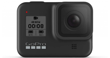 Belle réduction sur la caméra action 4K GoPro Hero8 Black avec ses accessoires en pack