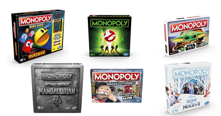 Jusqu'à 40% de remise sur les Monopoly Collector (Pac-Man, The Mandalorian, Ghostbusters...)