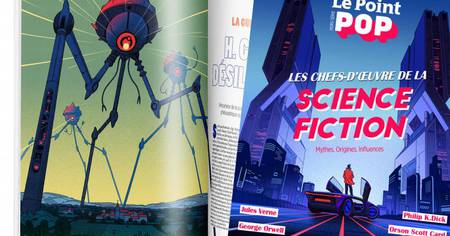 Fahrenheit 451, Fondation, Hypérion, les chefs-d'oeuvre de la science fiction décortiqués par le Point Pop dans un nouvel hors-série