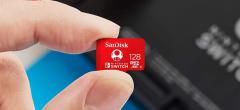 Moitié prix pour la carte mémoire microSD officielle Nintendo Switch