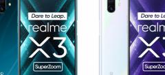 L'excellent smartphone Realme X3 SuperZoom 12 / 256 Go profite d'une remise immédiate de 120 euros