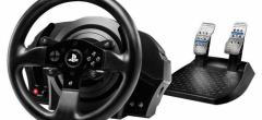 L'excellent volant Thrustmaster T300 Racing Wheel avec son pédalier bénéficie de 100 euros de réduction