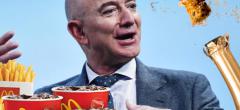 Jeff Bezos : caviar, champagne, McDo, l'improbable anniversaire du patron d'Amazon