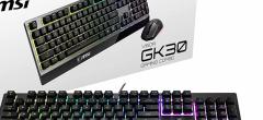 Promo sur un super Pack Gaming MSI avec clavier, souris et carte STEAM