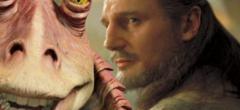 Star Wars : Liam Neeson défend Jar Jar Binks et son interprète