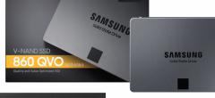 Le disque SSD Samsung 860 QVO de 1 To passe sous la barre des 100 euros soit 30% de réduction