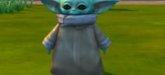 Baby Yoda débarque dans les Sims 4 !