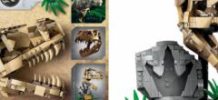 Avec ce LEGO Jurassic World, recréez un fossile de crâne de T-Rex réaliste