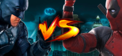 Batman et Deadpool s'affrontent sur cet artwork officiel du crossover Marvel/DC