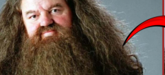 La série Harry Potter révèle la toute première image de son Hagrid