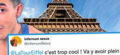 Tibo InShape : le YouTubeur escalade la Tour Eiffel, les internautes crient au scandale