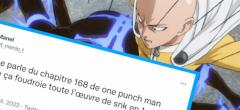 One Punch Man : le chapitre 168 marque un tournant phénoménal pour Saitama, les internautes sont en furie