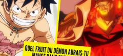 Test de personnalité : quel fruit du démon aurais-tu mangé dans One Piece ?