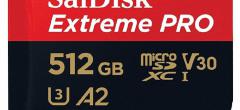 40% de réduction sur la carte mémoire microSD SanDisk Extreme PRO de 512 Go