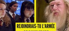 Test de personnalité Harry Potter : mériterais-tu de rejoindre l'Armée de Dumbledore ?