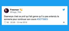 Game of Thrones : les meilleurs tweets pour l'épisode 5 de la saison 8 (spoilers)