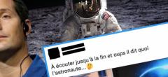 Voyage sur la lune : Thomas Pesquet accusé de complotisme, il répond avec colère