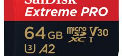 Une super offre pour la carte microSD 64 Go Sandisk Extreme Pro