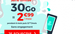 Dernier jour pour profiter de ce forfait mobile 4G de 30 Go pour moins de 3 euros