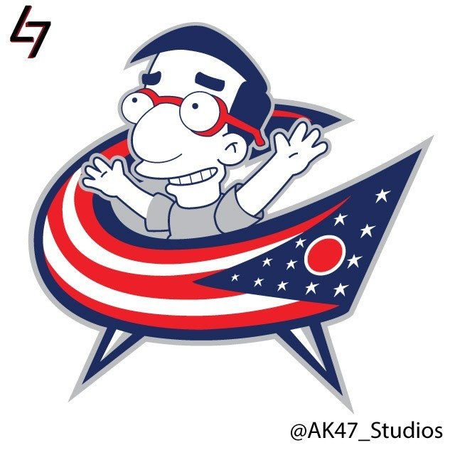 nhl logo simpsons 23