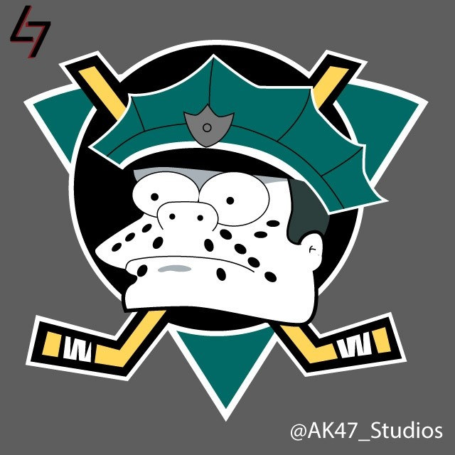 nhl logo simpsons 22