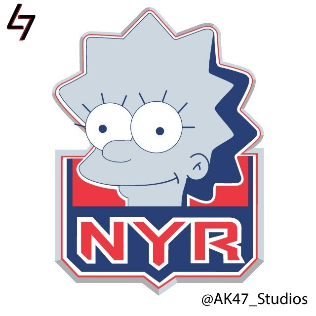 nhl logo simpsons 13